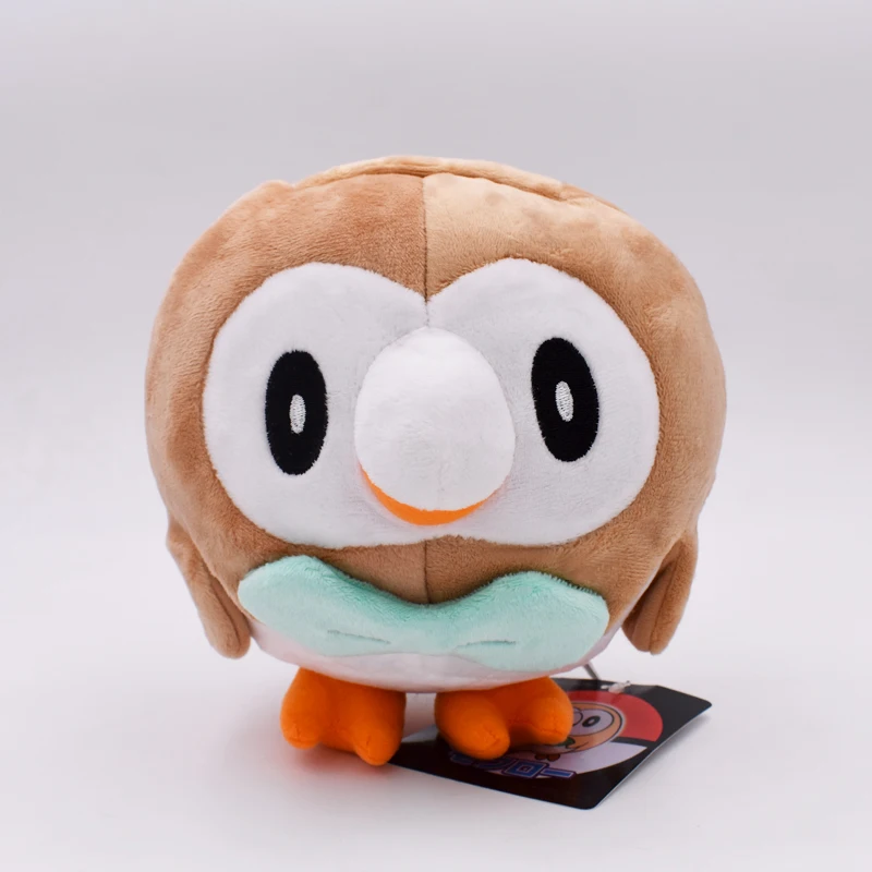 Takara Tomy Pokemon плюшевые 3 шт. Litten Rowlet Popplio Мягкая кукла мягкая игрушка для детей