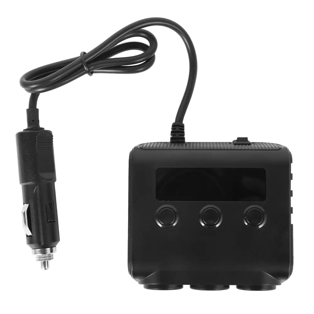 Многофункциональный 4-Порты и разъёмы USB автомобильного прикуривателя 100 Вт прикуриватель дозатор USB Порты и разъёмы Зарядное устройство адаптер для 5V 12V 24V автомобиль