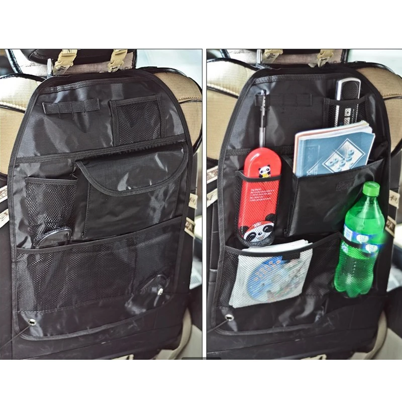 Автомобильный Органайзер с несколькими карманами, сумка для хранения, чехол на заднее сиденье стула, чехол для автомобильного сиденья, сумка с карманами