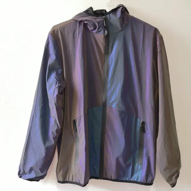 Hooded Holographic Reflective Jacket 5