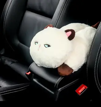 

Lovely Car Towel Tissue Box Household Paper Sun Visor Chair Back Hanging Drawer Plush Car Durable Room Portable Napkin Cover
