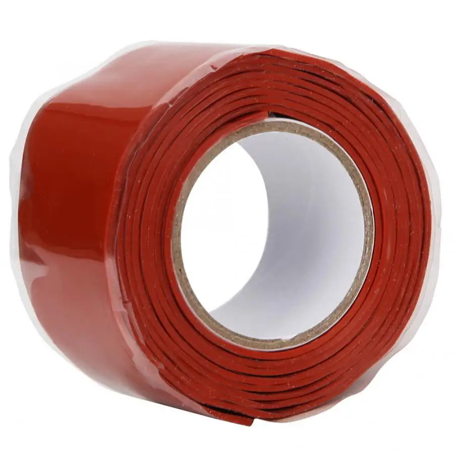 1 м сильная клейкая лента наклейка ПВХ PPR водонепроницаемые ленты для дома кухня ванная комната ремонт гаджет поставки белый/красный - Цвет: Красный
