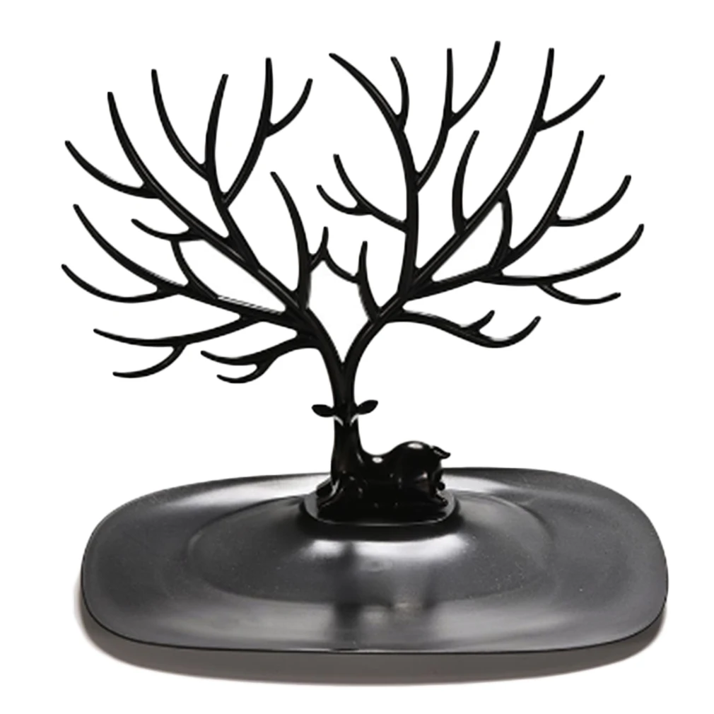 

Stylish Portable Retro Bird Tree Jewelry Display Bracelet Necklace Ring Chain Dangle Earring Stand Holder Show Rack 2020 Display