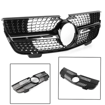 

Car Front Racing Grill Diamond Style Grille ​For Mercedes Benz X164 GL Class GL320 2007-2009 & GL350 2010-2012 & GL450 2007-2012