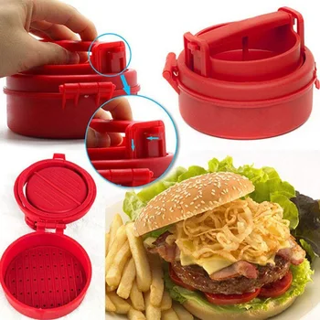 

Professional Hamburger Forms Press Burger Patties Maker Press Chef Cutlets Stuffed Hamburger Mold Grill Kitchen Tools Gadgets