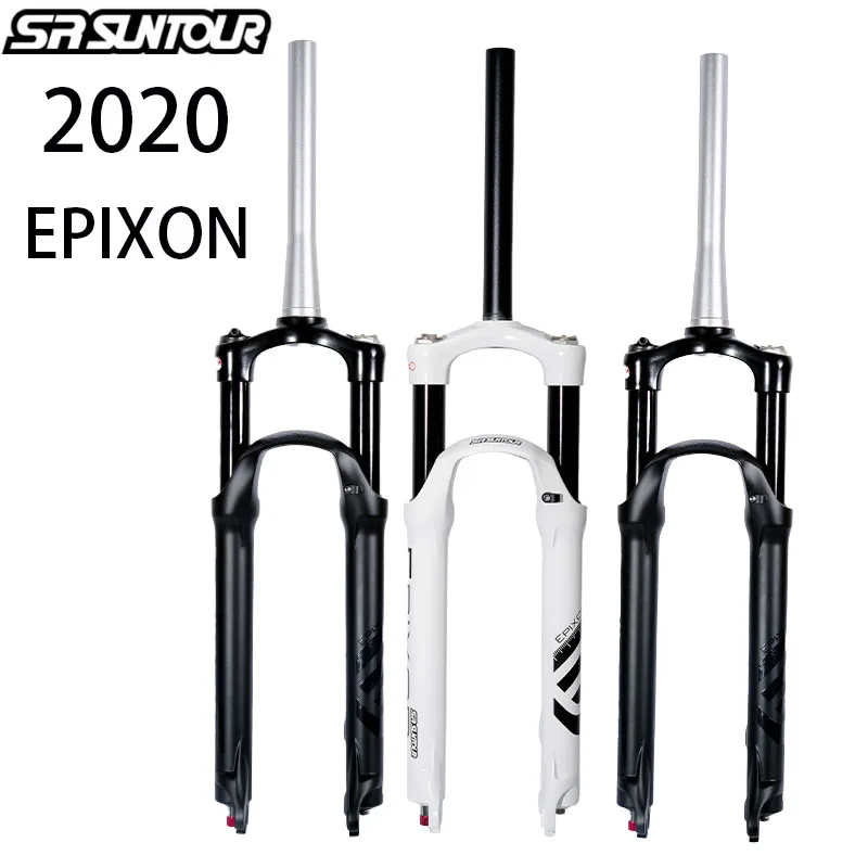 SR SUNTOUR EPIXON передняя вилка для горного велосипеда 26/27 5/29 дюймов Ход 100 мм воздушное