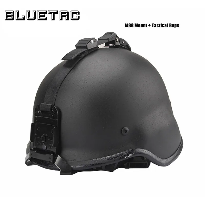 M88 Mount and Rope Очки ночного видения(NVG) Rhino Arm Mount для PSV-7 PSV-14 металлический Тактический MICH M88 Шлем NVG Mount наборы - Цвет: M88 Mount and Rope