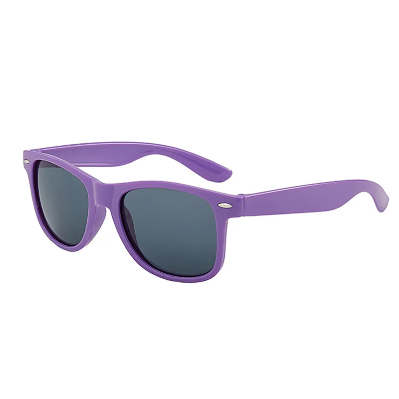Purple Классические солнцезащитные очки, женские очки, разноцветные, квадратные, унисекс, Ретро стиль, солнцезащитные очки, UV400, для покупок, вождения, мужчин, путешествий, рыбалки, R2140 - Цвет линз: Purple
