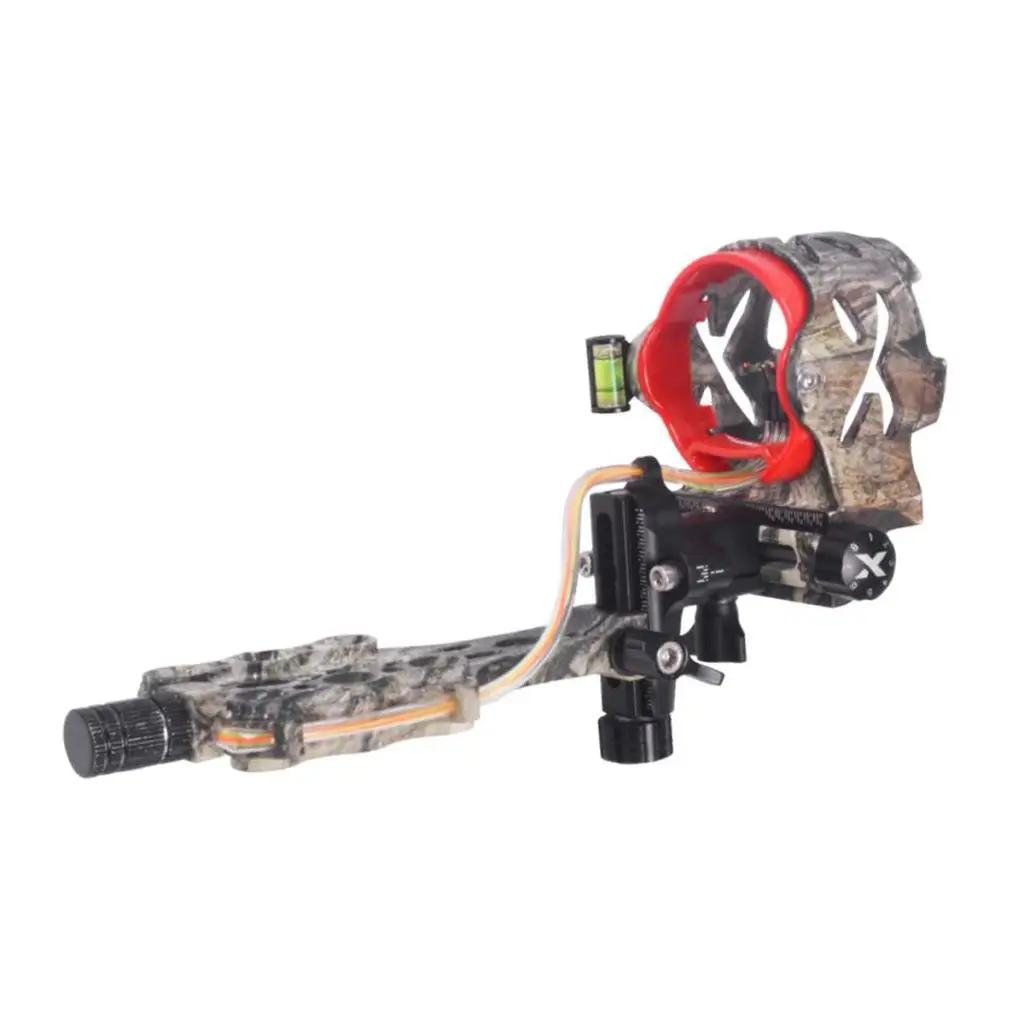 Archery Accessories 5 Pin Compound Bow Sight Straight Type Camouflage