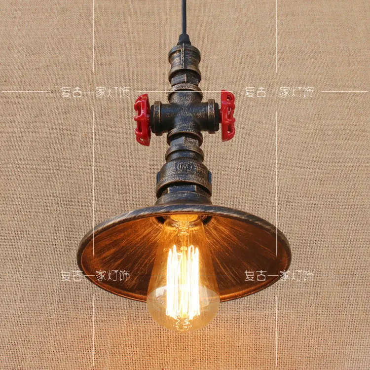 Conduit droplight, индивидуальная одежда для гостиной, магазин одежды, проездной бар, промышленное искусство, Ностальгический ретро droplight