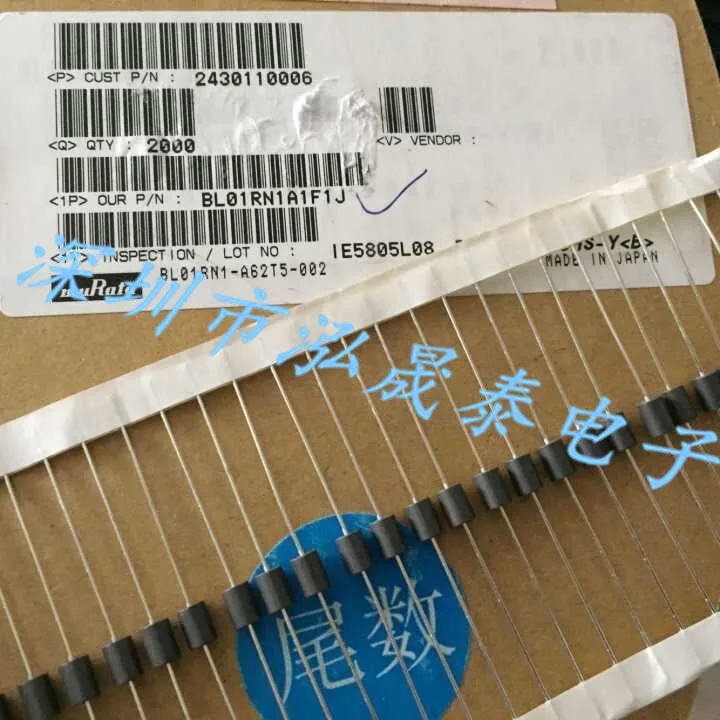

Original new 100% BL01RN1-A62T5-002 3.6x5MM 6A piercing bead noise filter (Inductor)