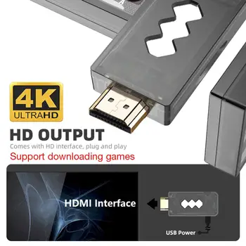 

Mini Game Controller USB Wireless Handheld TV Video Game Console Build In 1400 Classic Game Gaming Player Support HDMI Output