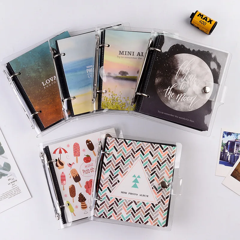 100 карманов 3 дюйма мини пленка фото бумага альбом памятная книга для Fujifilm Instax Mini 8 9 Polaroid фильм имя держатель для карт|Фотоплёнка| | АлиЭкспресс