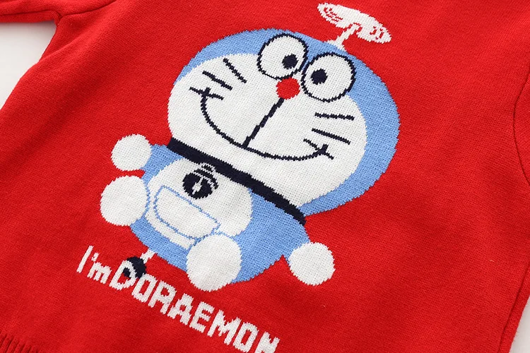 Boy Autumn Winter Pullover Sweater Children Baby Kids Girl Boy Knitted Sweater Cardigan Tops Outfit Colorful Tees