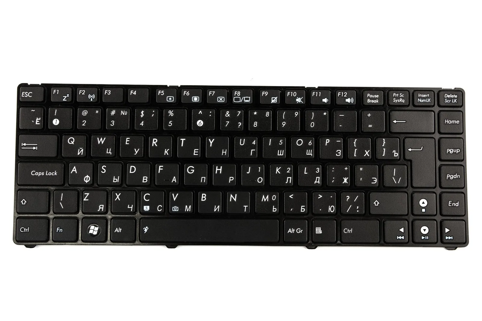 Keyboard for Asus Eee PC 1201 1215 ul20 black frame p/n: 9J. n2k82. a0r b0r c0r keypad keyboard laptop replacement | Компьютеры и офис