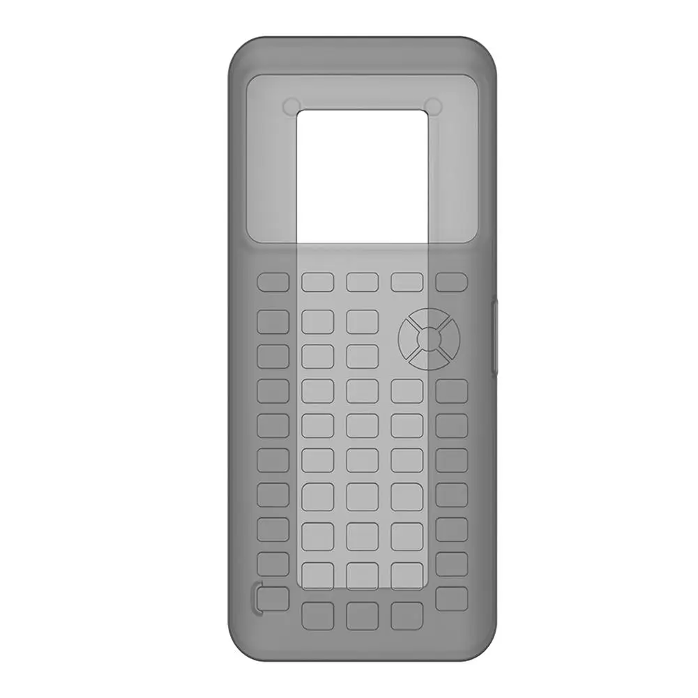 Black Силиконовый чехол для калькулятора, защитный чехол для Texas Instruments TI-84 Plus CE Calculator - Цвет: Black