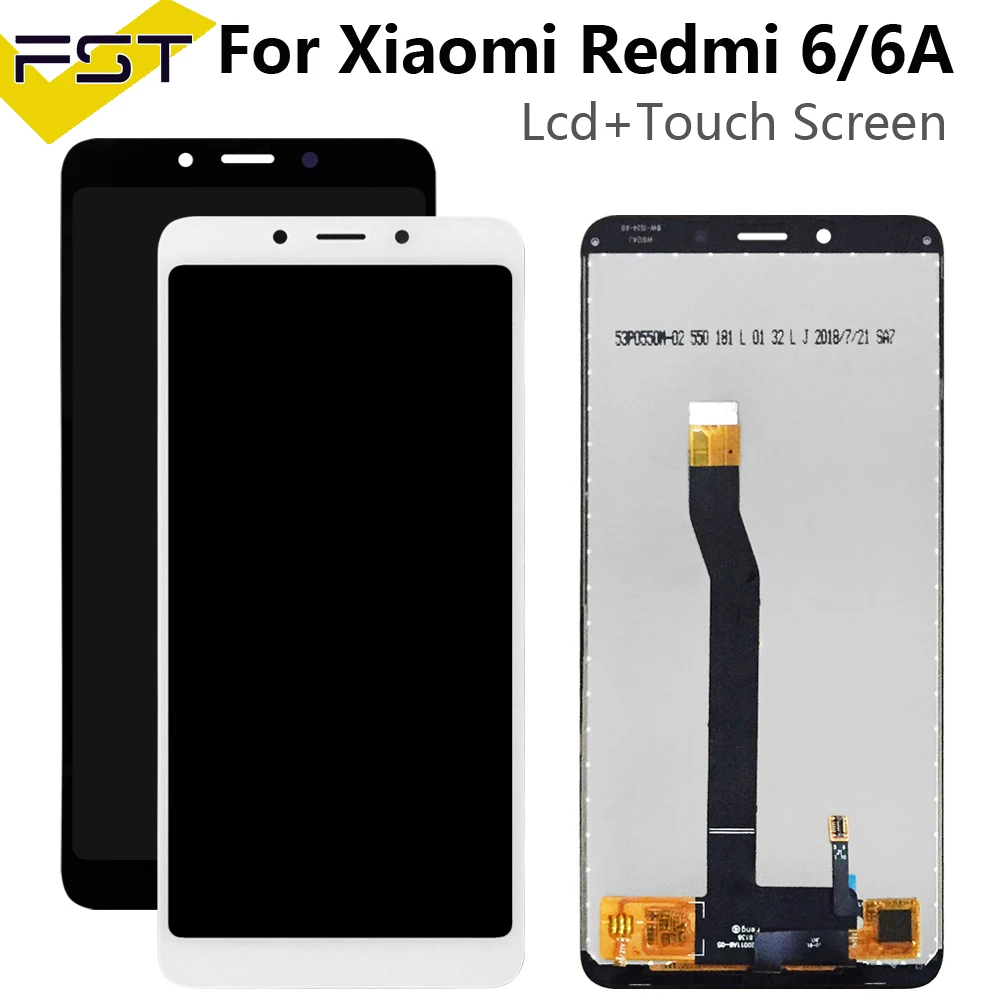 5 45 ''Новый для Xiaomi Redmi 6 6A / Hongmi Red Rise Полный ЖК дисплей + сенсорный экран