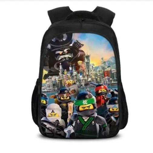 as pictures Детские школьные сумки ninjago, школьный рюкзак для мальчиков, сумка для книг с принтом игр, рюкзак для подростков, sac a dos enfant - Цвет: as pictures