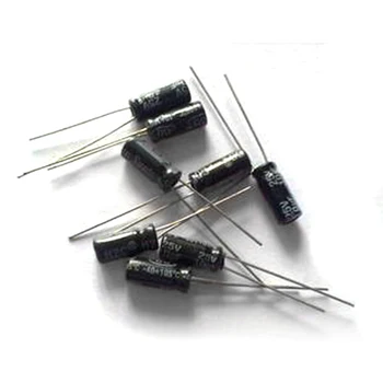 

Pengiriman Gratis 100 Pcs 10 UF 25 V Frekuensi Tinggi Radial Electrolytic Kapasitor, 4 * 7 Mm 25v 10uf IC ...