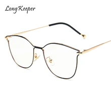 Брендовые дизайнерские овальные кошачьи глаза Оправа очков для женщин и мужчин компьютерные глаза защитные очки Оптические очки оправа унисекс