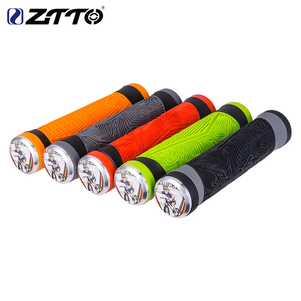 ZTTO 1 пара велосипедных запираемых ручек захват толчок чистый силикон гелевый