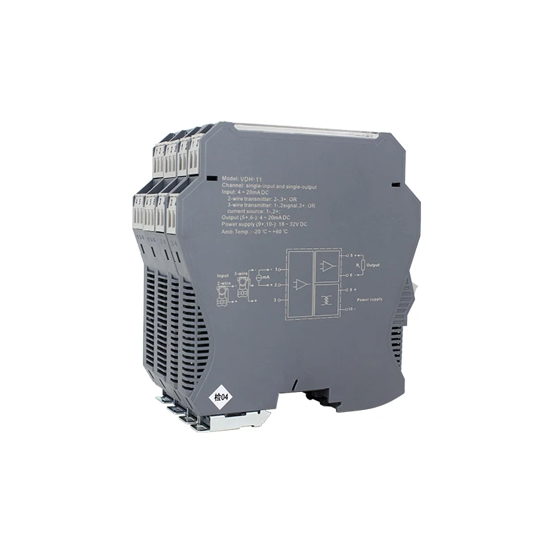JIXUN GLk Series Intelligent Signal Isolator 0-20mA Input Signal Converter Distribution Isolator with 24VDC Analog 4-20mA Output JIXUN GLk Series Intelligent Signal Isolator 0-20mA Input Signal Converter Distribution Isolator with 24VDC Analog 4-20mA Output