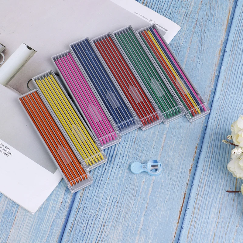 New Thick Pencil Core Colored Automatic Drawing 2mm Core Cute Mechanical  Automatic Pencil Lead