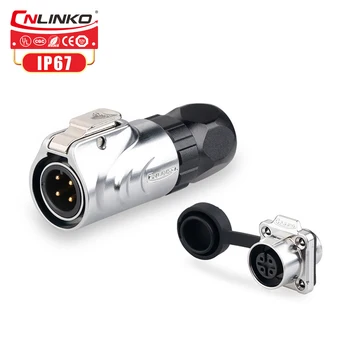 

Cnlinko Medical Leighting Panel Screen Male Plug Female Socket Quick Adapter Solar Power 4Pin Waterproof Cable Connector 4 Pins