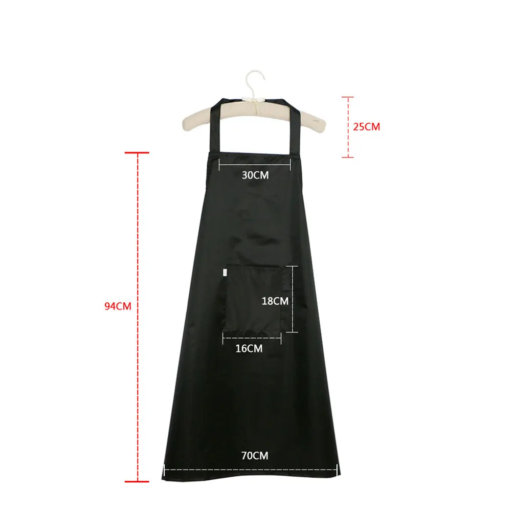 US STOCK PLAIN APRON WITH POCKET FOR CHEFS BUTCHER HOME KITCHEN COOKING CRAFT BAKING BBQ