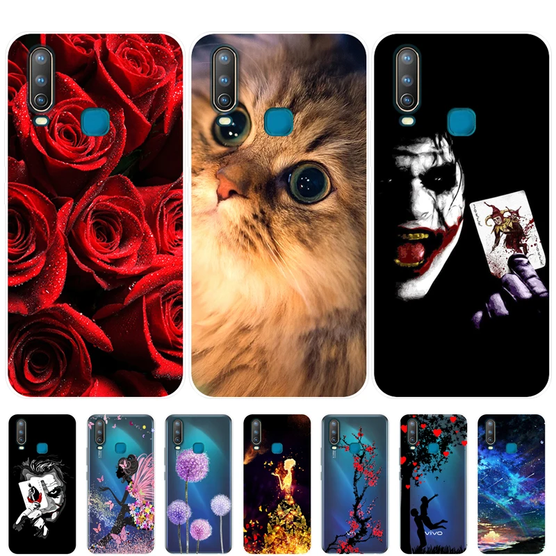Силиконовый мягкий ТПУ чехол VIVO Y15 для Y 15 12 Y12 VIVOY12 VIVOY15 защитный чехол|Бамперы| |
