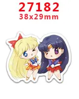 27182 30 шт мультяшный персонаж плоское украшение из смолы PR 25856 - Цвет: 27182