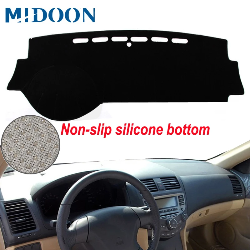 Чехол MIDOON для Honda accord 2003 2007 чехлы стайлинга автомобилей коврик приборной панели с