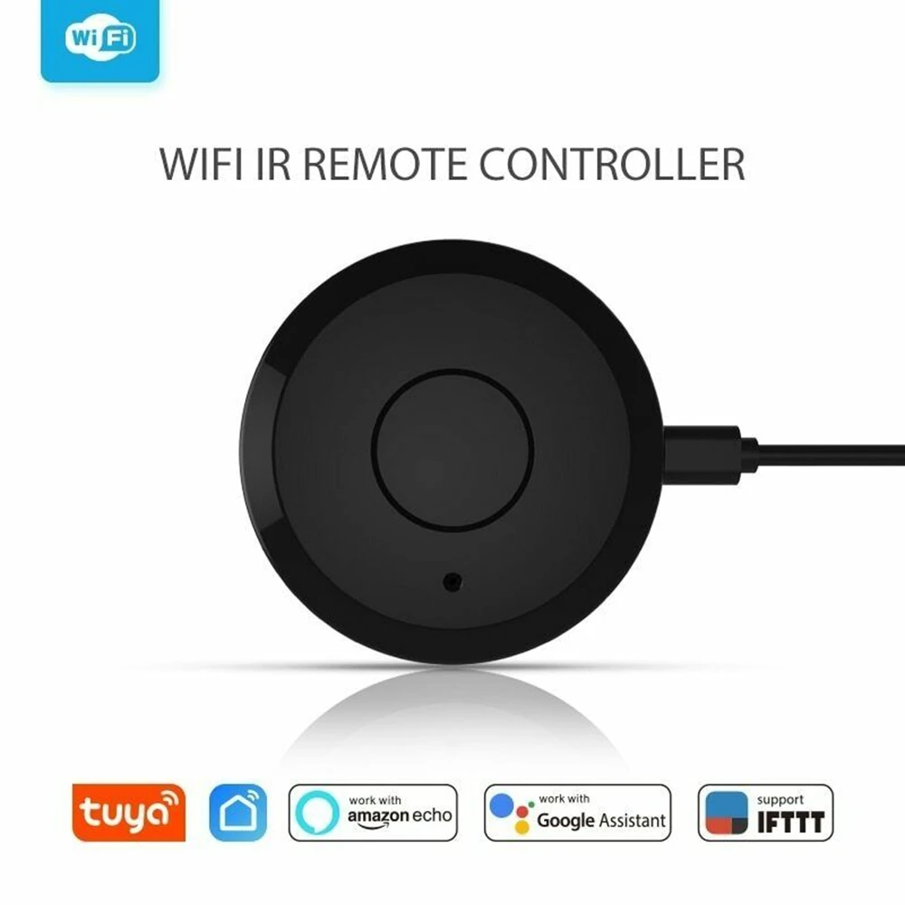 Smart Life WiFi-IR Afstandsbediening IR контрольный концентратор Wi-Fi(2,4 ГГц) с поддержкой инфракрасного Tuya универсальный пульт дистанционного управления ler Smart