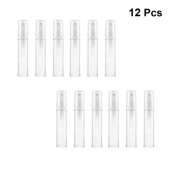 

12Pcs Empty Spray Bottle Subpackaging Bottle Fine Mist Bottle Sunscreen Sprayer Press Pump Bottle for Travel Home Trip A35