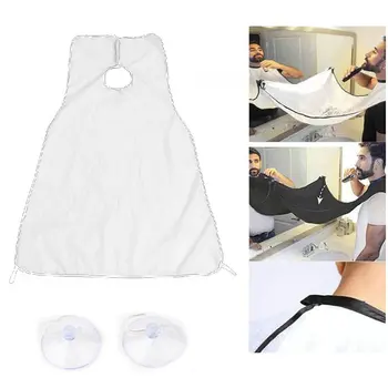 

Beard Care Shave Apron Bib Trimmer Facial Hair Cape Sink Color Random Man Bathroom Waterproof Cloth