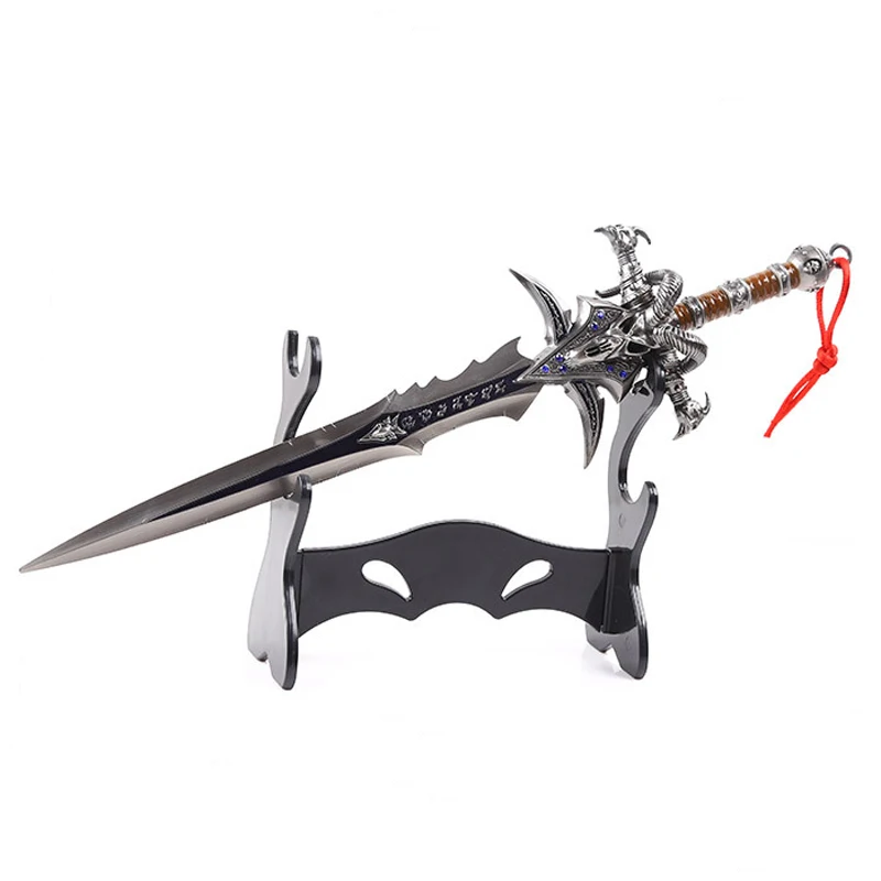 Cos WOW Артас менетиловый меч Frostmourne литье из сплава Крутое ремесло подарок игрушки