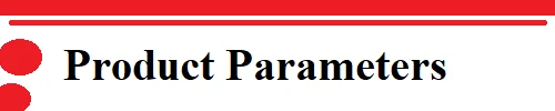 Product Parameters 7678