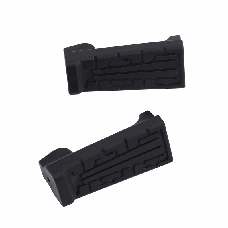 2 шт мотоциклетные передние опоры для ног Peg Rubbers подножка руля черные Передние Задние подножки для Yamaha YBR 125
