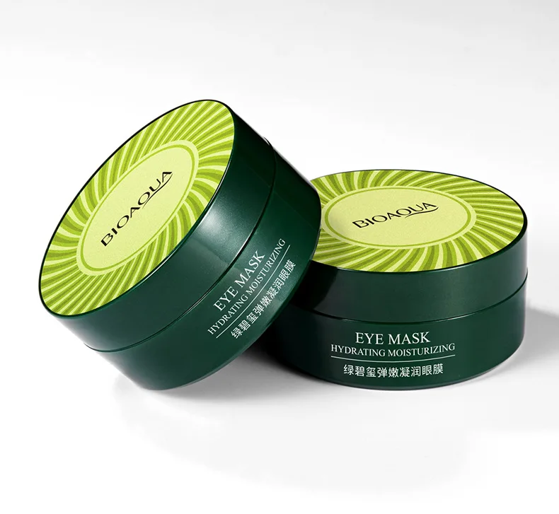 Hydrogel Eye Patches With Deep Sea Algae Extract Bioaqua Hydrating