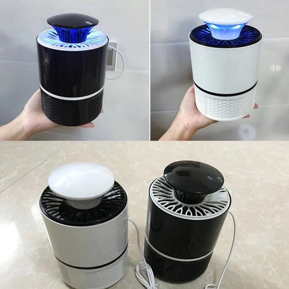 Электронный комарный убийца фотокатализатор свет Жук Насекомое Catcher USB мощность нерадиационная ловушка для насекомых с всасывающим вентилятором светодиодный