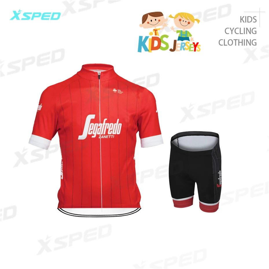 Normal Cycling Sets Детская одежда для велоспорта, комплект из Джерси для команды TREKING Pro, костюм для велоспорта с коротким рукавом, одежда для велоспорта MTB, Униформа, дышащий костюм для триатлона - Цвет: Normal Cycling Sets