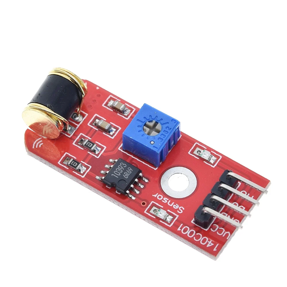 TZT 801s Вибрационный модуль датчика для Arduino с открытым исходным кодом LM393 3-5VDC TT Logic