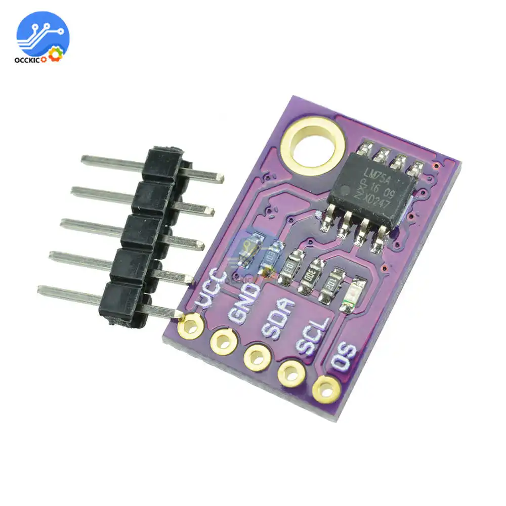 Датчик температуры LM75A высокоскоростной модуль платы разработки I2C|module i2c|module