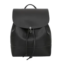 Черный рюкзак женский из искусственной кожи женские рюкзаки подростковые школьные сумки Mochila Feminina рюкзак Mochilas Mujer
