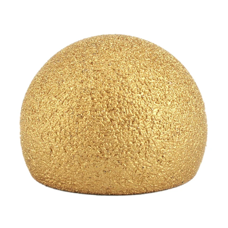 

M10X50mm Vacuum Brazed Diamond Polishing Grinding Head Pebble Flower Pot Tool