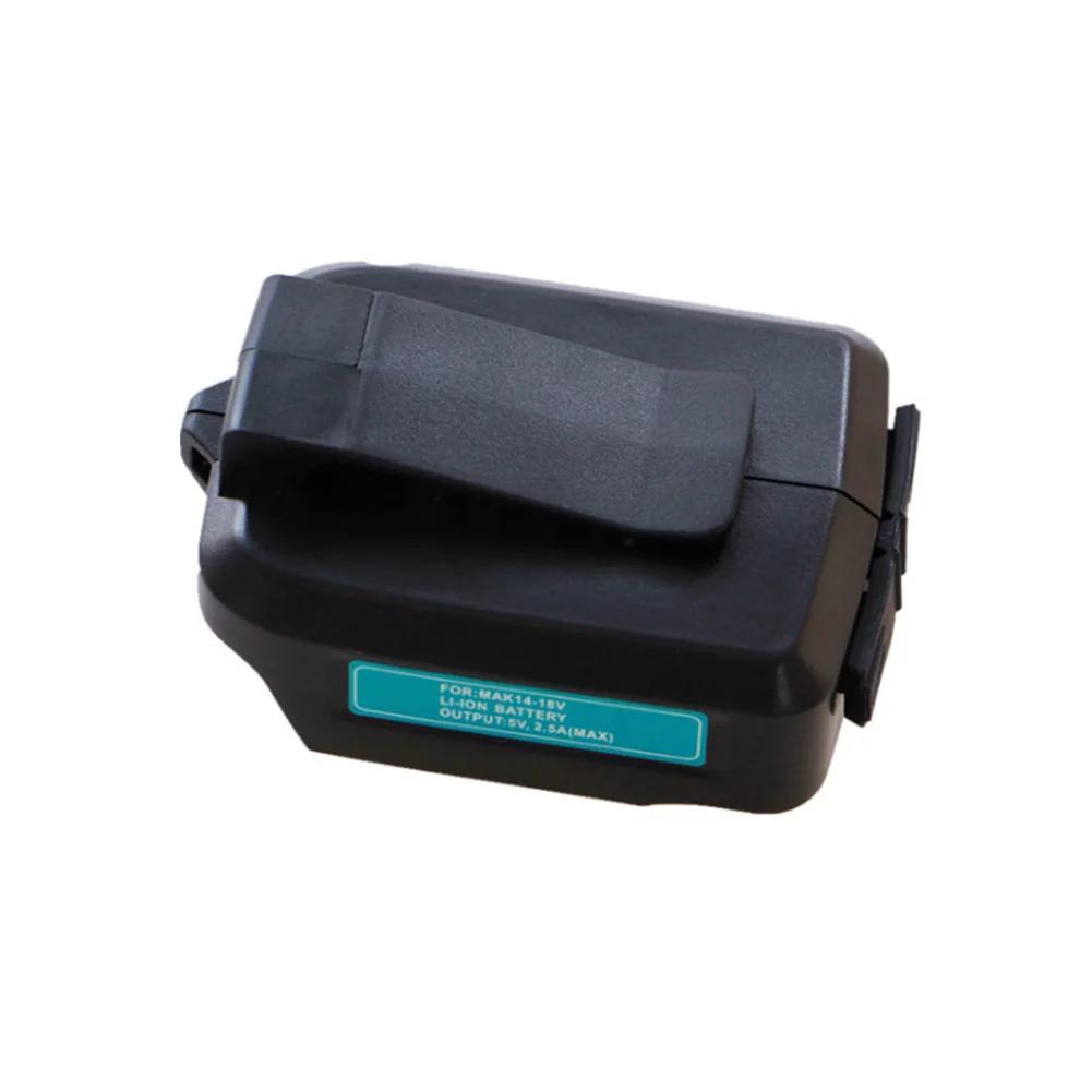 

Compact Replacement Twin USB ABS Durable Adapter Safe Converter Power Tools Practical Battery Charger For Makita Bl1830 Bl1840