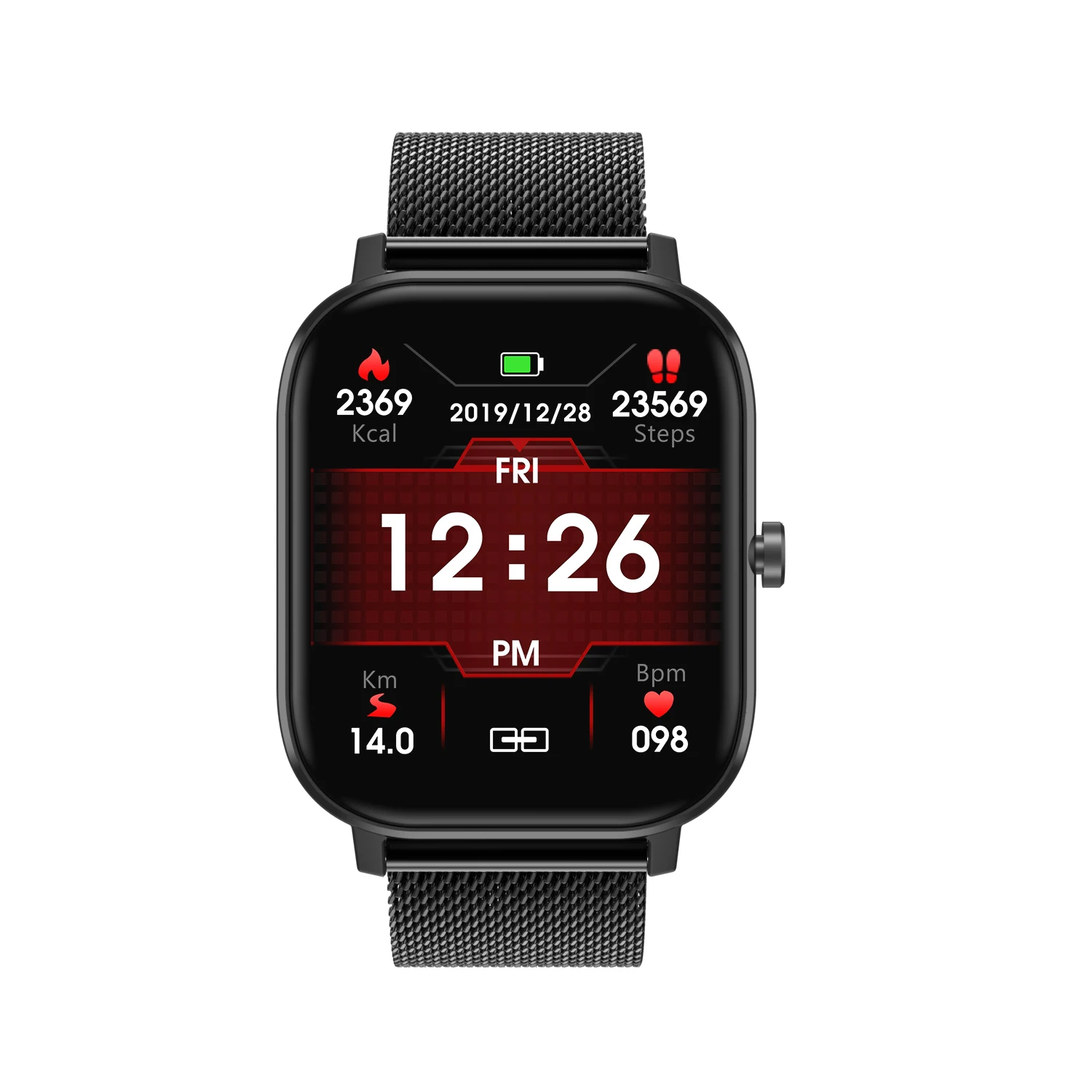 pulso ecg smartwatch monitor de frequencia cardiaca rastreador fitness ip67 02