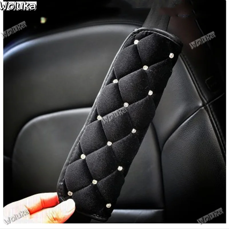 Decorative Set Handbrake Covers, Lever Covers, Car Seat Belts, Shoulder Covers, Grip Cover CD50 Q06 - Название цвета: C