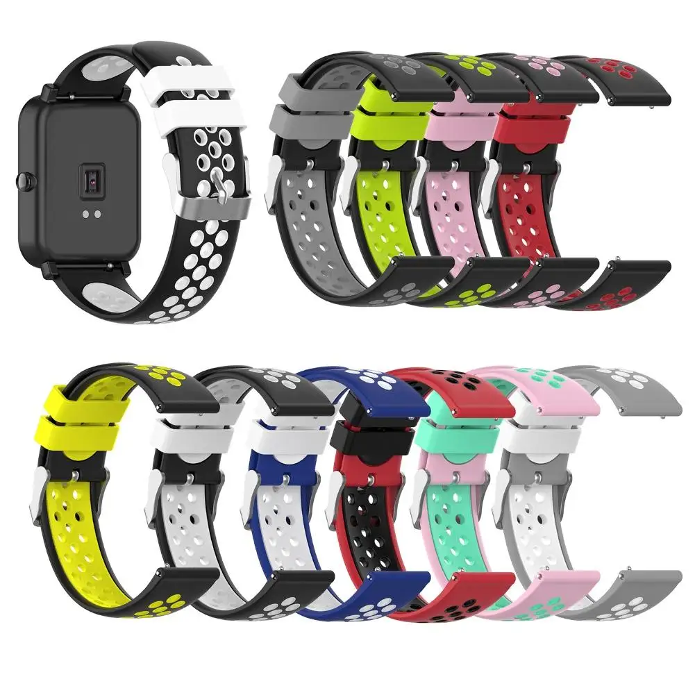 Сменный мягкий силиконовый регулируемый ремешок для часов Huami Amazfit Bip Lite |