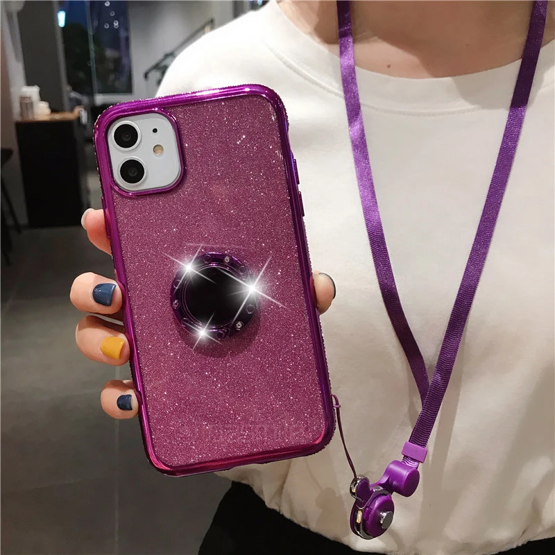 Fabulous and Pretty Bling phone Case For iphone X Xs max XR 11 pro cover cases case 7 8 plus 6 6s funda | Мобильные телефоны и